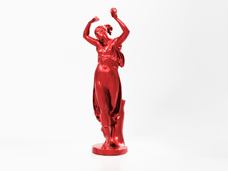 Danzatrice con Cembali in Rosso, 2023