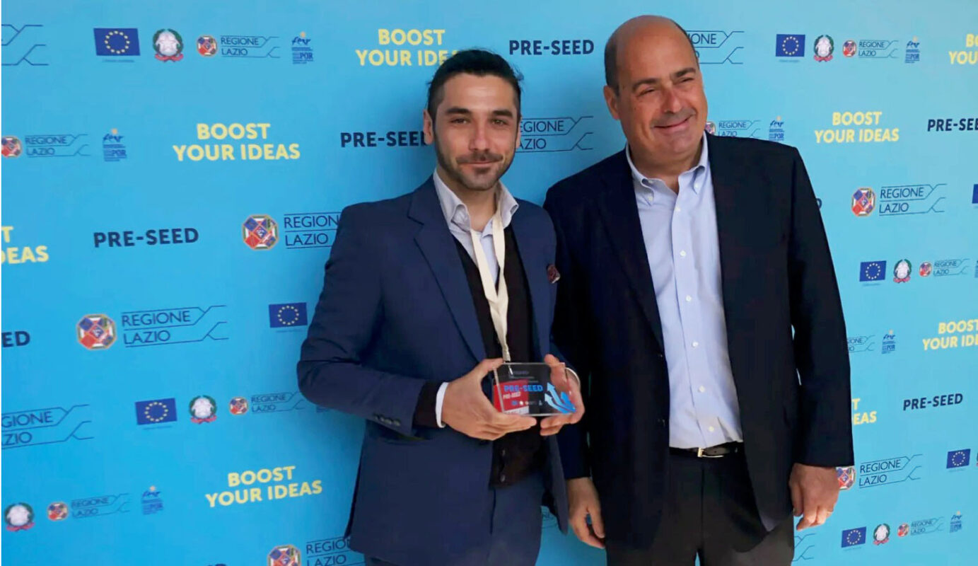 premio Preseed conferito da Nicola Zingaretti